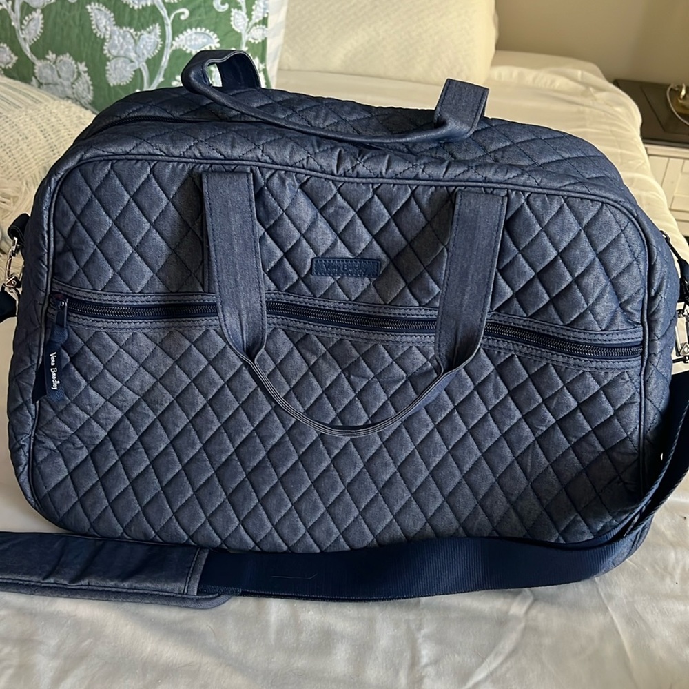Vera Bradley Carry ON Denim Bag